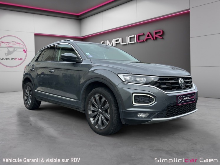 Volkswagen t-roc 1.5 tsi 150 evo start/stop dsg7 carat - toit ouvrant - garantie 12 mois occasion simplicicar caen ...