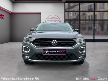 Volkswagen t-roc 1.5 tsi 150 evo start/stop dsg7 carat - toit ouvrant - garantie 12 mois occasion simplicicar caen ...
