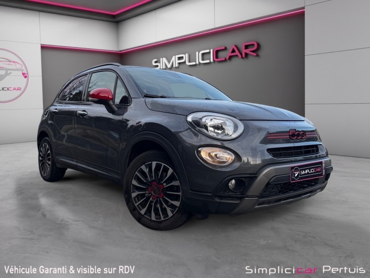 Fiat 500x 1.5l hybride red clim auto caméra de recul carplay garantie 12 mois occasion simplicicar pertuis  simplicicar...