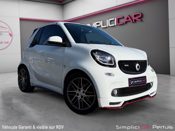 Smart fortwo cabrio 0.9 109 ch ss ba6 brabus xclusive occasion simplicicar pertuis  simplicicar simplicibike france