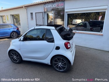Smart fortwo cabrio 0.9 109 ch ss ba6 brabus xclusive occasion simplicicar pertuis  simplicicar simplicibike france