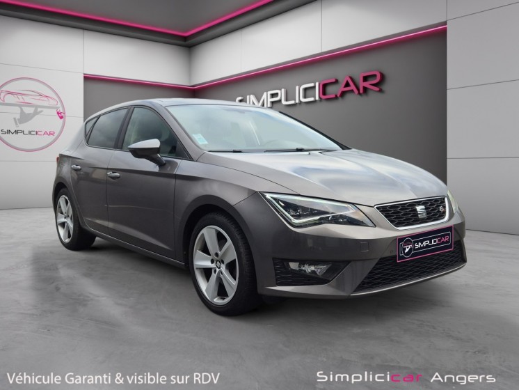 Seat leon 1.4 tsi 122 start/stop fr  garantie occasion simplicicar angers simplicicar simplicibike france