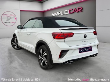 Volkswagen t-roc cabriolet 1.5 tsi evo 150 start/stop dsg7 r-line 1 ère main garantie constructeur occasion simplicicar...