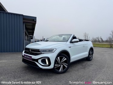 Volkswagen t-roc cabriolet 1.5 tsi evo 150 start/stop dsg7 r-line 1 ère main garantie constructeur occasion simplicicar...