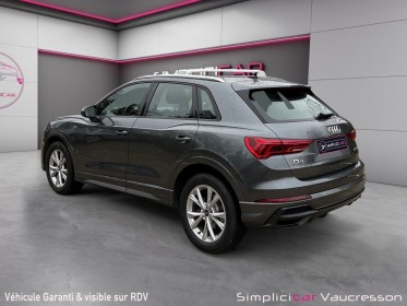 Audi q3 35 tfsi 150 s tronic 7 s line occasion simplicicar vaucresson simplicicar simplicibike france