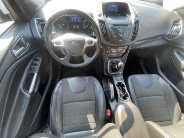 Ford kuga 2.0 tdci 150 ss 4x2 titanium  attelage , sièges chauffants , courroie de distribution faite , garantie 12 mois...