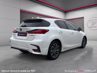 Lexus ct 200h 1.8 vvt-i 16v 136 hybrid business, caméra ar, entretien lexus, bluetooth, garantie 12 mois. occasion...