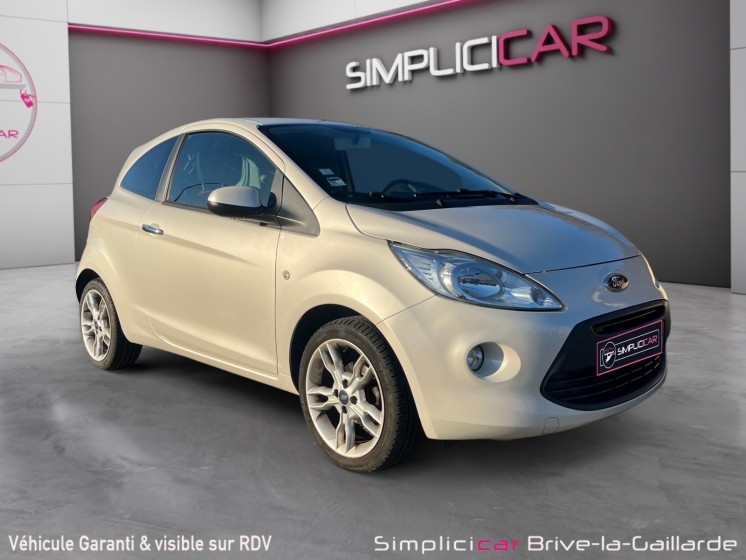 Ford ka titanium radar de recul clim garantie 12 mois occasion simplicicar brive la gaillarde  simplicicar simplicibike france