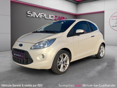 Ford ka titanium radar de recul clim garantie 12 mois occasion simplicicar brive la gaillarde  simplicicar simplicibike france