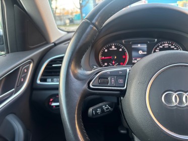 Audi q3 2.0 tdi 150 ch s tronic 7 - pack black line - entretien full audi - kit de distrib neuf occasion simplicicar lagny ...