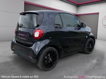 Smart fortwo coupe 0.9 90 ch ba6 prime - midnight blue - faible kilometrage - garantie 12 mois - occasion champigny-sur-marne...