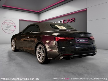 Audi a5 cabriolet 45 tfsi 265 s tronic 7 quattro avus carplay garantie 12 mois occasion simplicicar saint-jean simplicicar...