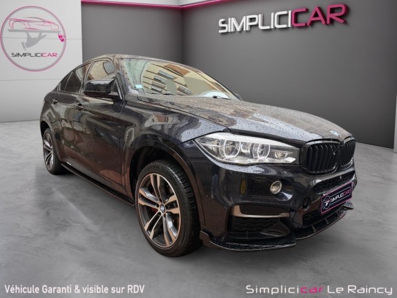 Bmw x6 f16 m50d 381 ch pack performance mtoit ouvrant entretiens full bmw garantie 12 mois occasion simplicicar le raincy...