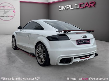 Audi tt coupe 2.0 tfsi 200 s line s-tronic a mk2 cuir rouge nappa vidange de boîte ok garantie 12 mois occasion simplicicar...