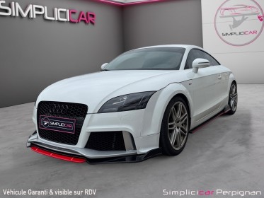 Audi tt coupe 2.0 tfsi 200 s line s-tronic a mk2 cuir rouge nappa vidange de boîte ok garantie 12 mois occasion simplicicar...