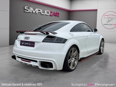 Audi tt coupe 2.0 tfsi 200 s line s-tronic a mk2 cuir rouge nappa vidange de boîte ok garantie 12 mois occasion simplicicar...