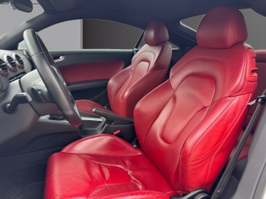 Audi tt coupe 2.0 tfsi 200 s line s-tronic a mk2 cuir rouge nappa vidange de boîte ok garantie 12 mois occasion simplicicar...