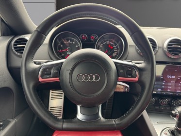 Audi tt coupe 2.0 tfsi 200 s line s-tronic a mk2 cuir rouge nappa vidange de boîte ok garantie 12 mois occasion simplicicar...