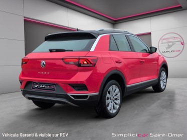 Volkswagen t-roc 1.5 tsi 150  dsg7 carat apple car play virtual cockpit garantie 12 mois occasion simplicicar saint-omer...