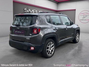 Jeep renegade 1.4 i multiair ss 140 ch longitude boîte automatique -bluetooth -radar de recul occasion champigny-sur-marne...