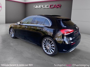 Mercedes classe a 180 7g-dct amg line full options -toit ouvrant -intérieur cuir - sièges chauffants électriques occasion...