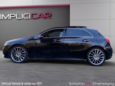 Mercedes classe a 180 7g-dct amg line full options -toit ouvrant -intérieur cuir - sièges chauffants électriques occasion...