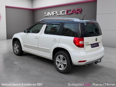 Skoda yeti 2.0 tdi cr 110 fap elégance/ radar de recul / rÉgulateur de vitesse occasion paris 17ème (75)(porte maillot)...