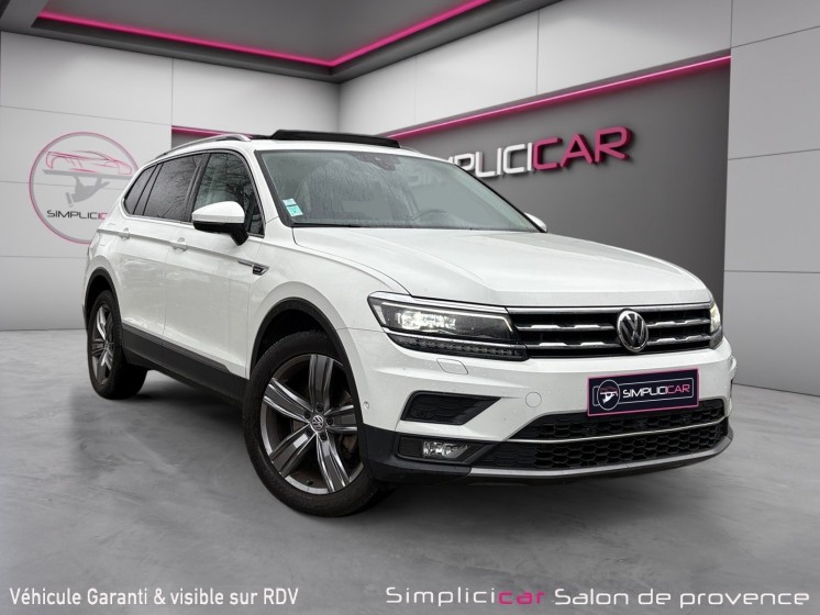 Volkswagen tiguan allspace 2.0 tdi 150 dsg7 4motion first edition/toit ouvrant/camÉra 360/radars av  ar/attelage/garantie...