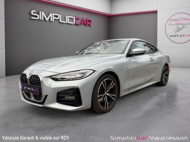 Bmw serie 4 coupe g22 420i 184ch m sport bva8 pas de malus immat fr / garantie bmw 03/2028. occasion simplicicar vaucresson...