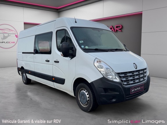 Renault master fourgon gn l3h2 3.5t 2.3 dci 125 confort euro 5 garantie 12 mois occasion simplicicar limoges  simplicicar...