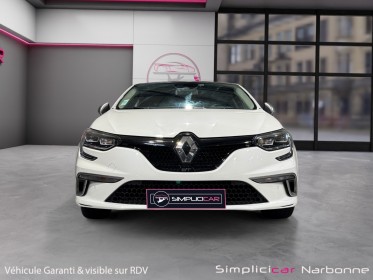 Renault megane iv berline dci 165 energy edc gt toit ouvrant caméra de recul garantie 12 mois occasion simplicicar narbonne...