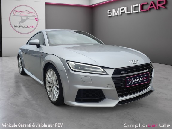 Audi tt coupe 2.0 tfsi 230 cv quattro s tronic 6 s line virtual cockpit gris aluminium occasion simplicicar lille ...