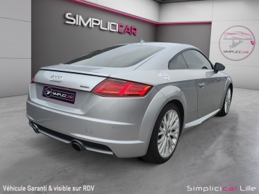 Audi tt coupe 2.0 tfsi 230 cv quattro s tronic 6 s line virtual cockpit gris aluminium occasion simplicicar lille ...