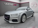 Audi tt coupe 2.0 tfsi 230 cv quattro s tronic 6 s line virtual cockpit gris aluminium occasion simplicicar lille ...