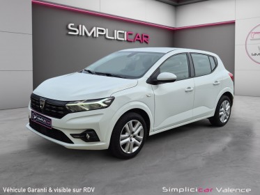 Dacia sandero tce 90 confort carplay radar ar navigation clim suivi dacia garantie 12 mois occasion simplicicar valence - ksv...