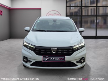 Dacia sandero tce 90 confort carplay radar ar navigation clim suivi dacia garantie 12 mois occasion simplicicar valence - ksv...