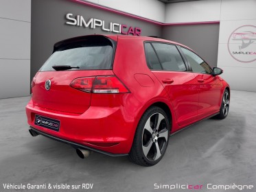 Volkswagen golf 2.0 tsi 220 bluemotion technology gti - suivi à jour - caméra de recul occasion simplicicar compiegne...