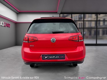 Volkswagen golf 2.0 tsi 220 bluemotion technology gti - suivi à jour - caméra de recul occasion simplicicar compiegne...
