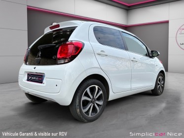 Citroen c1 c1 vti 72 ss shine 2022 /camera/ radar arr /ecran tactile /carplay /garantie 12 mois occasion  simplicicar nice -...