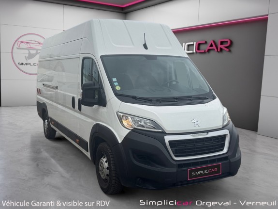 Peugeot boxer plancher cabine 140ch l4 c435 pro sr bluehdi / camera de recul- occasion simplicicar orgeval  simplicicar...