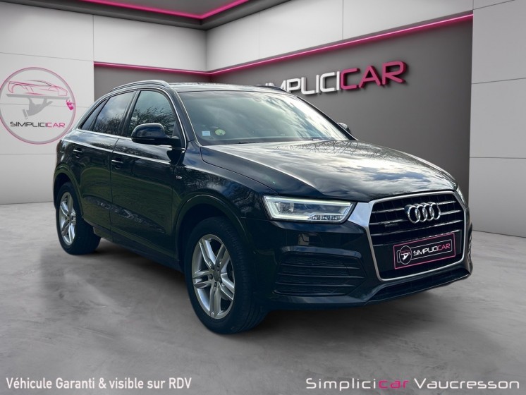 Audi q3 2.0 tdi 184 ch s tronic 7 quattro ambition luxe. occasion simplicicar vaucresson simplicicar simplicibike france
