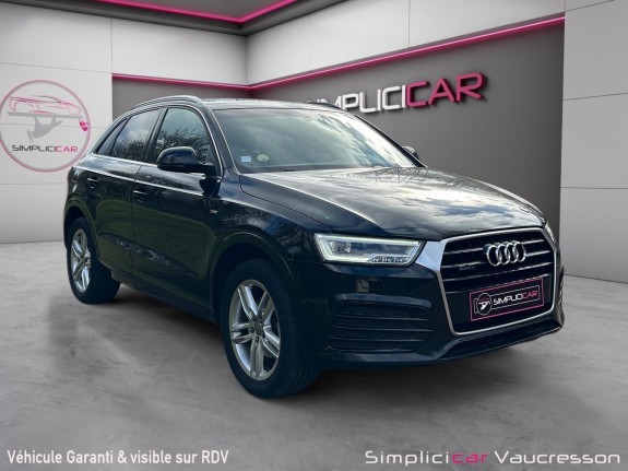 Audi q3 2.0 tdi 184 ch s tronic 7 quattro ambition luxe. occasion simplicicar vaucresson simplicicar simplicibike france