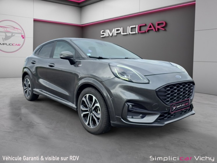 Ford puma 1l 125 ch st-line ss bvm6 révisée garantie 12 mois apple carplay radar de recul occasion simplicicar vichy...
