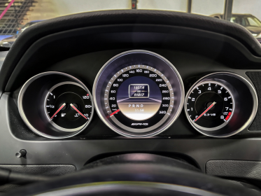 Mercedes classe c coupe c 63 amg  c63 w204 6.2l v8 - toit ouvrant - entretien mercedes-benz - garantie 12 mois occasion...