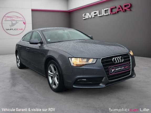 Audi a5 sportback 2.0 tdi 143 ambition luxe / historique d'entretien / distribution ok occasion simplicicar lille ...