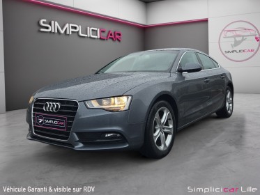 Audi a5 sportback 2.0 tdi 143 ambition luxe / historique d'entretien / distribution ok occasion simplicicar lille ...