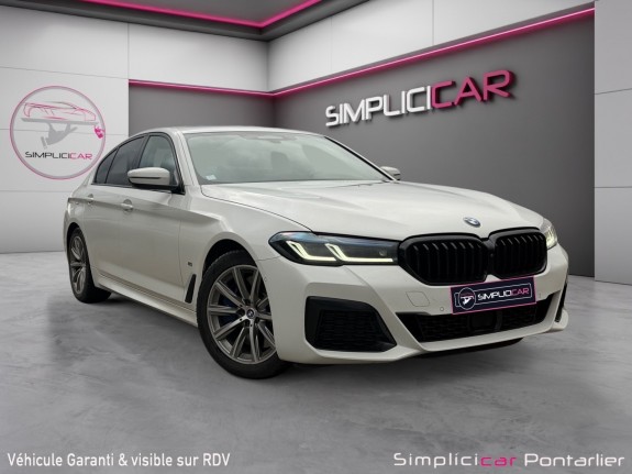 Bmw serie 5 g30 lci 530d twinpower turbo xdrive 286 ch bva8 m sport garantie 12mois minimum occasion simplicicar pontarlier...