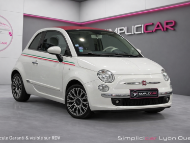 Fiat 500c 1.2 8v 69 ch lounge carbiolet garantie 12 mois occasion simplicicar lyon ouest simplicicar simplicibike france