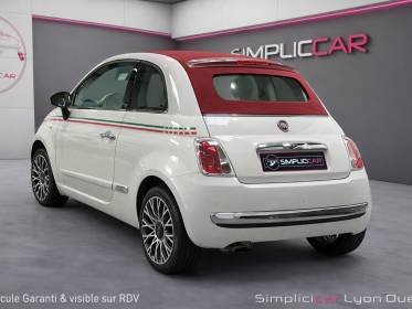 Fiat 500c 1.2 8v 69 ch lounge carbiolet garantie 12 mois occasion simplicicar lyon ouest simplicicar simplicibike france