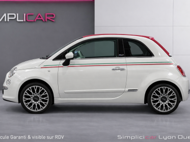 Fiat 500c 1.2 8v 69 ch lounge carbiolet garantie 12 mois occasion simplicicar lyon ouest simplicicar simplicibike france